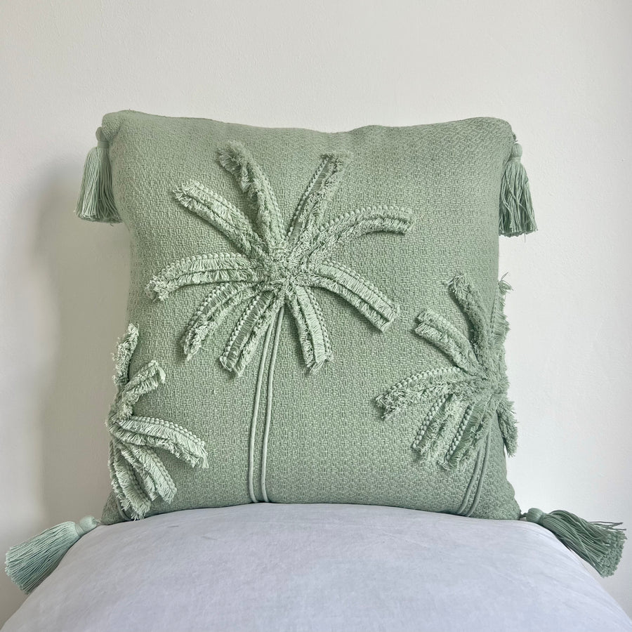 Tufted Palm Tree Cushion