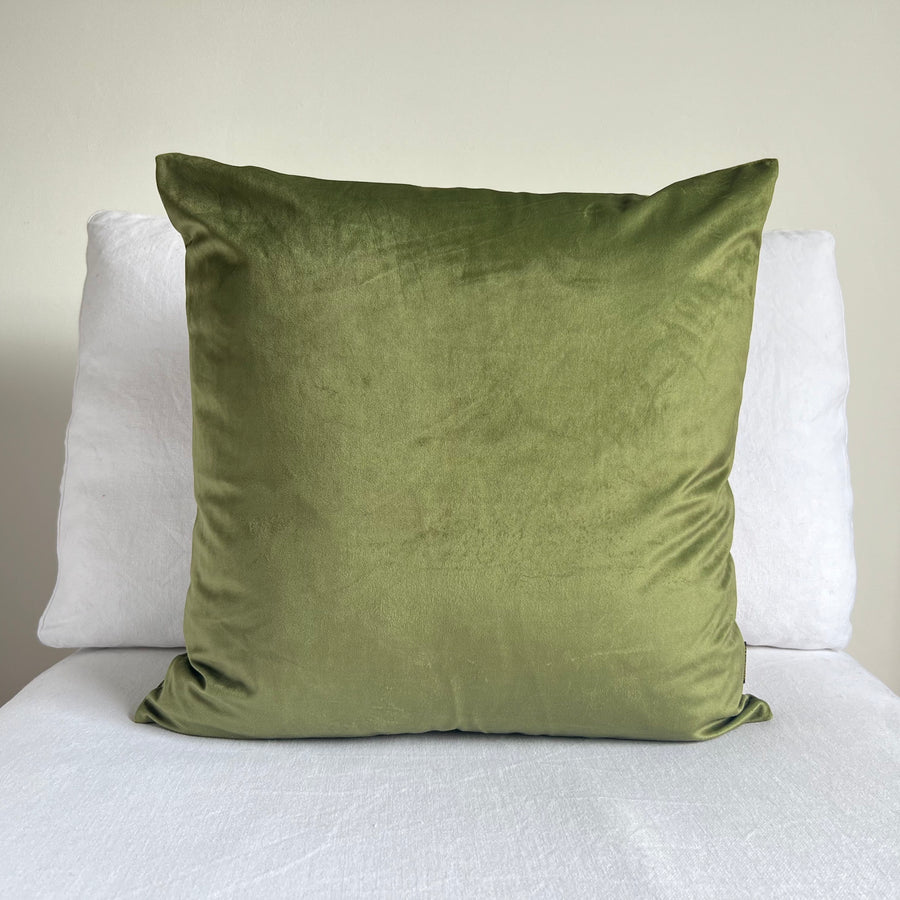 Green fern cushions best sale